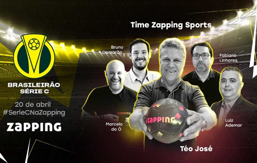Zapping anuncia Téo José para as transmissões da Série C