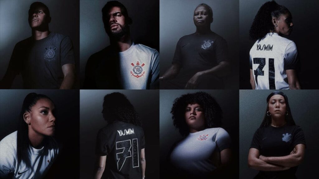 Com ações de combate ao racismo, Corinthians e Nike apresentam novas camisas