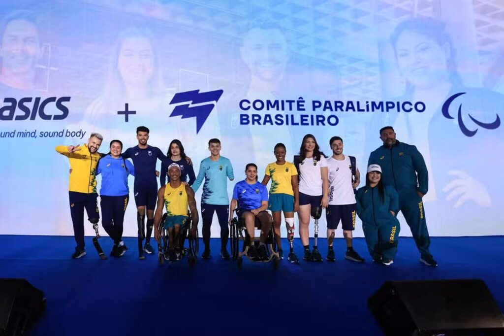 Comitê Paralímpico Brasileiro e ASICS apresentam uniformes para Paris 2024