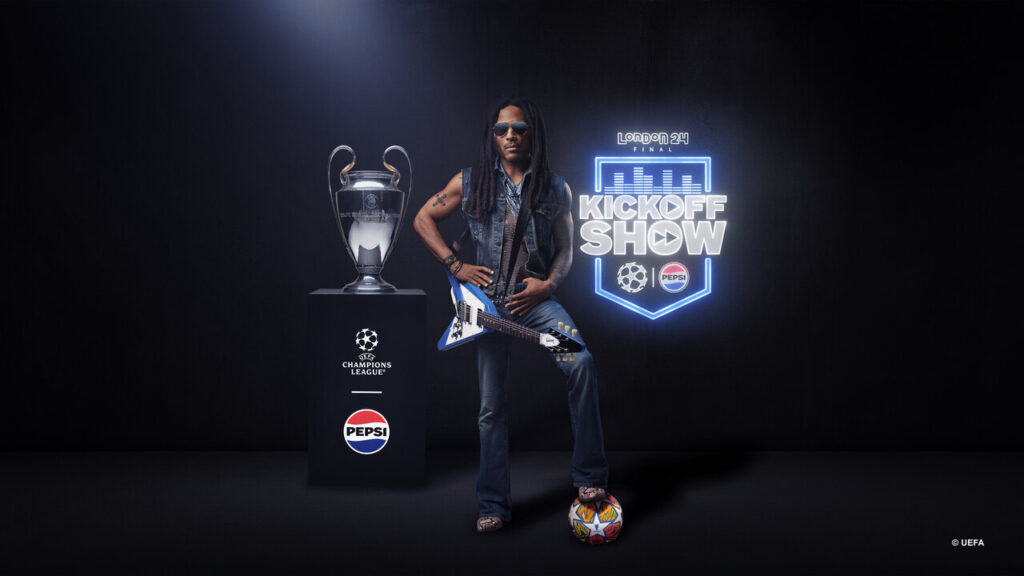 Em ação patrocinada pela Pepsi, final da Champions League terá Lenny Kravitz no show de abertura