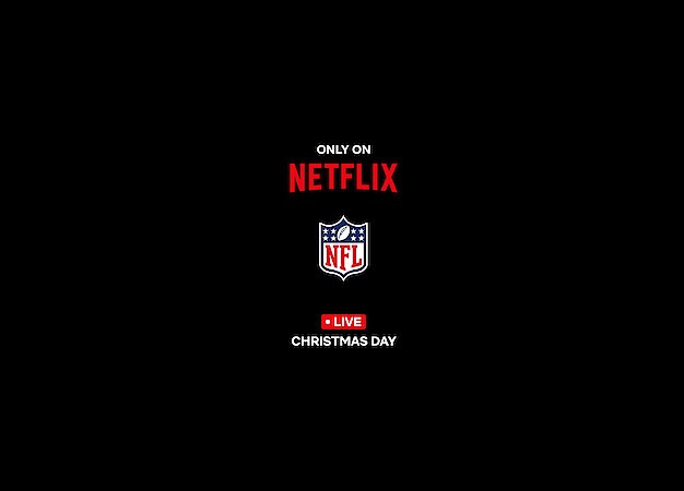 Em mais um movimento de transmissões ao vivo, Netflix transmitirá jogos da NFL no Natal