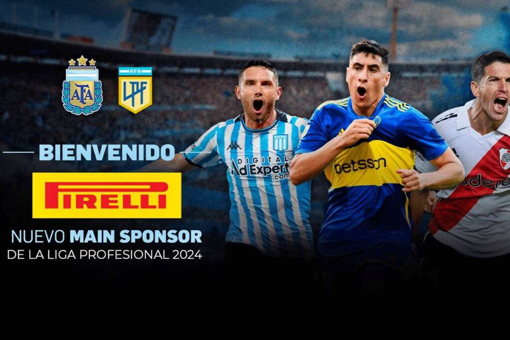Pirelli é a nova patrocinadora principal da Liga Argentina
