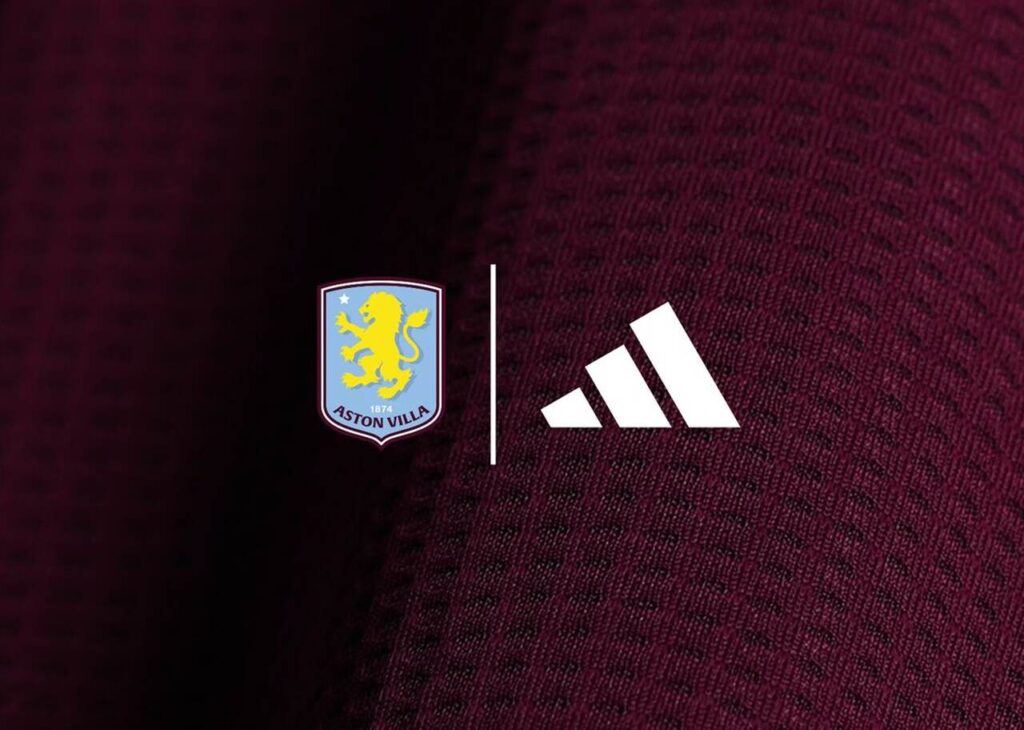 adidas é a nova fornecedora de material esportivo do Aston Villa