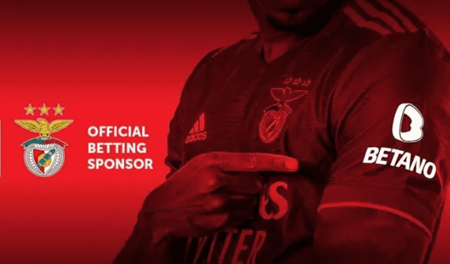 Benfica e Betano renovam parceria por mais três anos