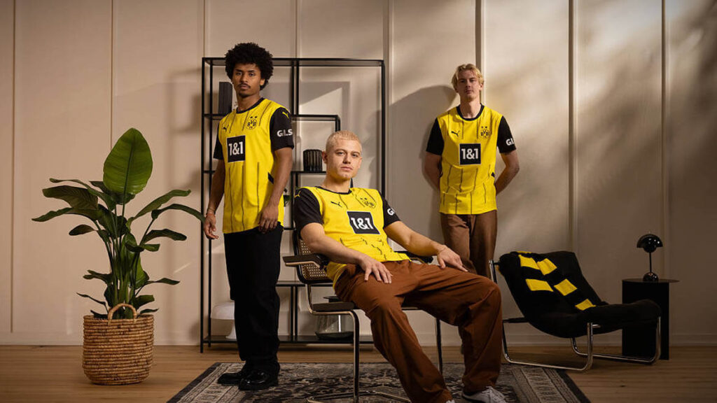Borussia Dortmund apresenta camisa principal 2024/25