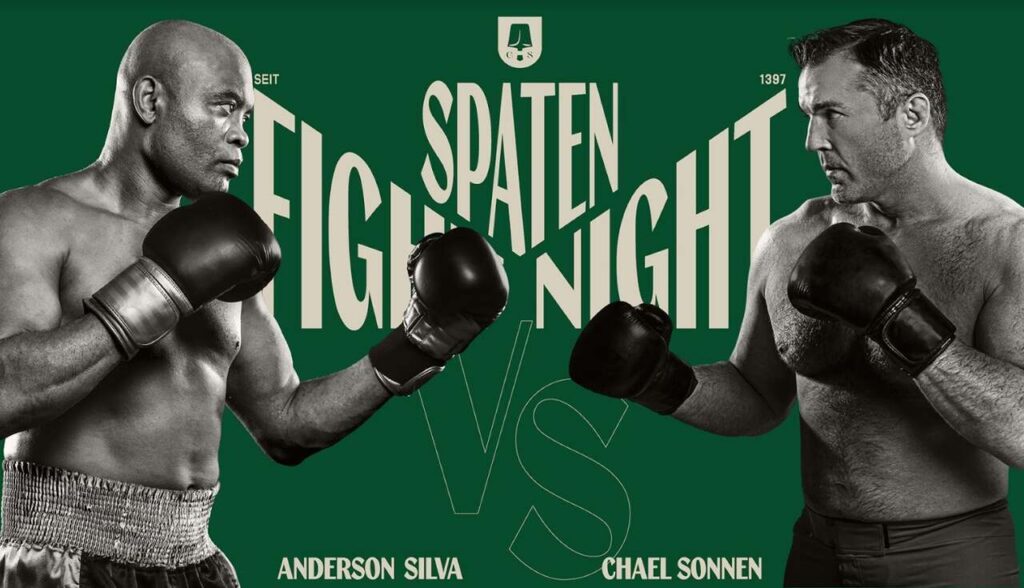 Anderson Silva enfrentará Chael Sonnen no Spaten Fight Night